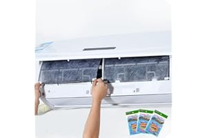 Ebrima Klimaanlagenfilter, 20 Stück ?Klimaanlage Anti-Staubreinigung Ersatz-Baumwollfilterpapier ?Filter für Lüftungsgeräte Lüfter Ersatzfilter Staubfilter Luftfilter