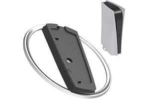 RICKMASK Vertikaler Standfuß für PS5 PS5 Slim Konsole - Stabiler Vertikal Ständer für PS5 Slim/ PS5/ PS5 Pro Konsole - Einfache Montage