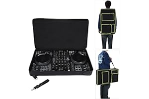 Growalleter Tragetasche für Pioneer DDJ FLX10/DDJ-1000SRT/DDJ-1000 DJ-Controller, kompatibel mit 29.3316.534.33 cm Controllern, harte Reisetasche mit Schultergurt