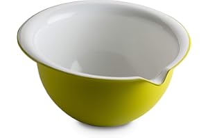 Omada Design Mélangeur 25x23,5x13 cm, 2 lt, intérieur blanc et extérieur coloré, en plastique antibactérien, Sanaliving Line