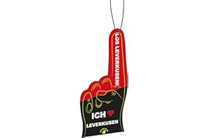 ‎HIGH FIVE FINGERS Leverkusen Fahne Fanartikel HIGH FIVE FINGERS Auto Duftbaum mit 5 Düften | Air Freshener | Duftspender | Raumduft | Lufterfrischer