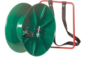 DRAHTHASPEL MIT RÜCKENTRÄGER Westfalia Weidezaunhaspel "Extra" - für Bänder und Litze