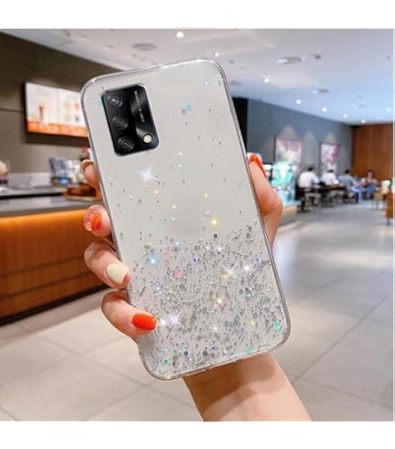 FZZSZS Coque Pour Oppo A74 4G 2 Films De Protection D'écran En Verre Trempé, Fin Semi-transparent Souple En Gel TPU Silicone Pour Oppo A74 4G (6,4