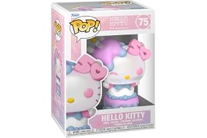 Funko POP! Sanrio: Hello Kitty 50th - Hello Kitty i tårta - Samlingsbar vinylfigur - Presentidé - Leksaker för barn och vuxna