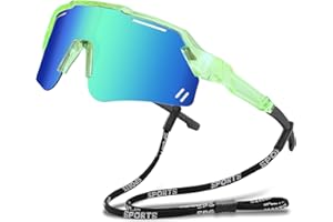 Beipegin Sonnenbrille Kinder Polarisierte UV400 Schutz Jugendliche Fahrradbrille Sportbrille Schnelle Brille Sonnenstrahlen Radfahren Sonnenbrillen für Teens Jungen Mädchen