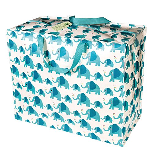 dotcomgiftshop JUMBO Bag 26943 Riesentasche XXL "Elvis The Elephant" mit süßem Elefanten