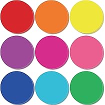 Teacher Created Resources Colorful Circles Mini Accents - 5127 Classroom Decorations