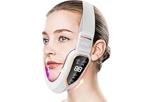 VOIAKIU Masajeador eléctrico Inteligente para Dar Forma a la Cara en V, Máquina Facial en V Estiramiento, Facial Estiramiento, Reductor Papada