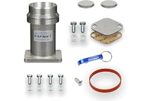 Tafmet Vanne EGR Kit de réglage de tuyau de rechange pour BMW 3 E46 5 E60 E61 7 E65 X5 E53 avec moteurs 3.0 D M57N