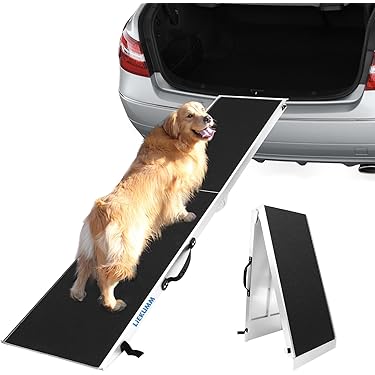 Rampa Per Cani Pieghevole Paw Step - Antiscivolo, Portata 90kg, Per Auto E Scale - Foto 4