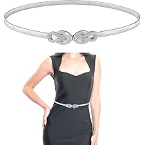 Ceinture Chaîne Fine Femme Dorée - Élastique Réglable - Taille Unique 83cm - Accessoire Mode élégant