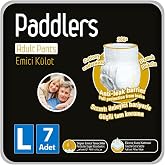 Paddlers Yetişkin Hasta Emici K&uuml;lot Bez Large (L) 7 Adet &ndash; Y&uuml;ksek Emicilik, Sızdırmaz