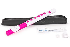 Nuvo N430TWPK Toot Trim se suministra con bolsa, blanco/rosa