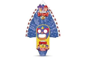 PIÙBUONO UOVO DI PASQUA NOVITA' 2025 ! personaggio Braw-l Star-s Cioccolato Al Latte Finissimo PESO 250 GR