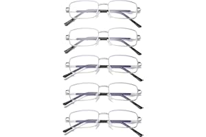 Hubeye Męskie i damskie metalowe kwadratowe okulary ze stali nierdzewnej ze sprężynowymi zawiasami Materiał metaliczny okulary chroniące przed niebieskim światłem