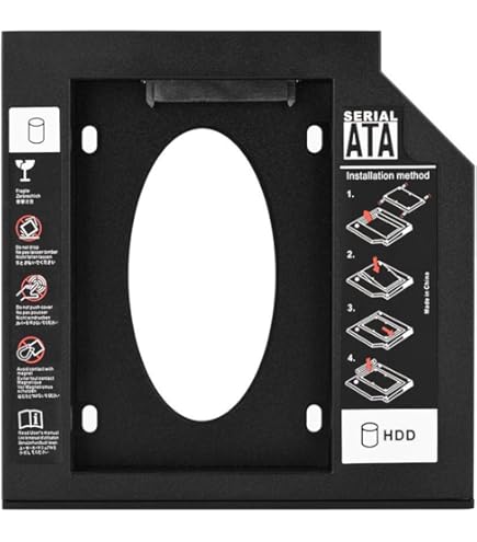 HDD SSD Hard Drive Caddy Frame Bracket For HP Probook 440 - View #7