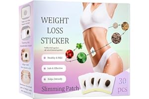 PREVESSEL Abnehmaufkleber, 30 Stück Effective Ancient Remedy Healthy Detox Slimming Belly Pellets, Weight Loss Patch, Abnehmpflaster Fettverbrennung Bauch, Schnell Abnehmen Aufkleber für Bier Bauch