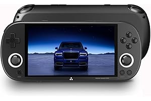 Trimui Smart Pro Retro Handheld Spielkonsole, 64G Retro Konsole Linux System Prozessor Allwinner A133P 1,8 GHz, 4,96-Zoll IPS Bildschirm, Trimui Smart Pro Handheld Retro Spielkonsole(Black)