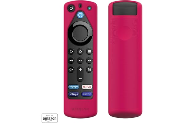 for Nouvelle coque Made for Amazon pour télécommande vocale Alexa (3e génération) | Magenta