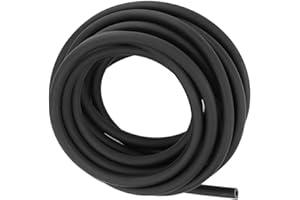 DAUERHAFT Slingshots Latex Tube, High Flexibility Shooting Latex Tube, Schwarz 3060 Naturlatex Gummiband, mit 1: 7 Zeichenverhältnis, weit verbreitet für Slingshot, Jagd und mehr