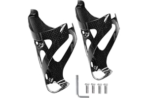 NewTH NT-LG-ZXC-BJ01 Carbon Fiber Bottle Holder, Lightweight Bicycle Drink Holder, Suitable for Most Bicycles, Pack of 2