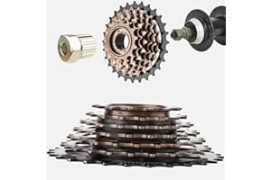 VWPEYY Wolfgo Vélo Roue Libre-Vélo Roue libre Roue Libre Cassette Sprocket 7 Vitesse Montagne Accessoires de remplacement vélo