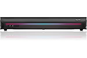 Energy Sistem Gaming Soundbar ESG 2 Sonar Barra del suono (Sistema Audio Stereo Gamer con 10 W di Potenza Diverse Sequenze di Luci RGB, Bluetooth 5.0. Compatibile con TV e PC USB MP3 Audio-in, 2.0)