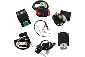 PANTHEM Bobine de Solénoïde métier à Tisser de Faisceau de Câbles électriques CDI pour 4 Temps 50cc 70cc 110cc 125cc Quad Dirt Bike Buggy Go Kart Scooter