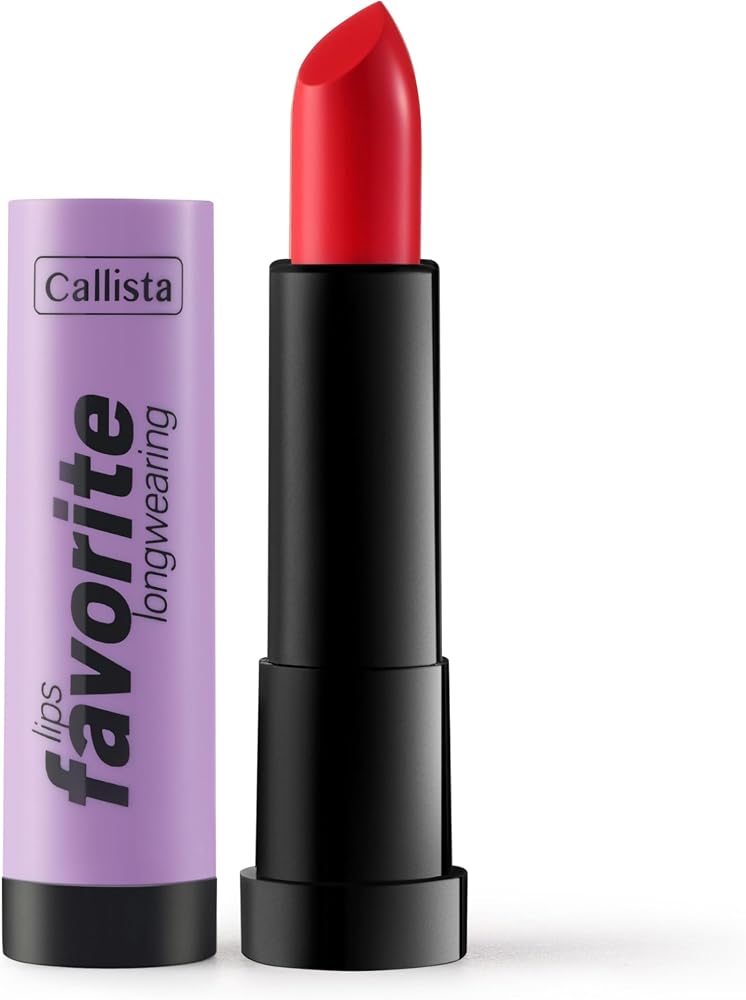 Callista Lips Favorite Longwearing Lipstick Kalıcı Ruj 302 Planet Red, Kırmızı