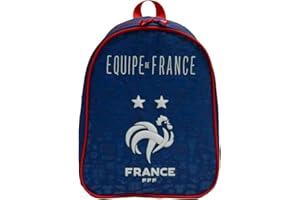 FFF Sac à Dos Enfant 2 étoiles - Collection Officielle Equipe de France de Football