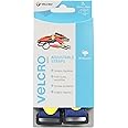 VELCRO® Brand | Adjustable Straps | Flexible & Versatile All Purpose Straps for Home Improvement | Blue | 25mm x 46cm | Set of 2