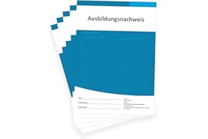 ‎SELLERROCKET Berichtsheft für die Ausbildung – Azubi Ausbildungsnachweisheft täglich/wöchentlich – Ausbildungsnachweis als Wochenberichtsheft – DIN A4, 28 Seiten, 1 Woche je Seite, Montag bis Sonntag