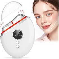 IGUGI EMS Gua Sha Gesichtsmassagegerät – Mit Vibration, Wärme & Farblicht, Für Straffung & Anti-Aging