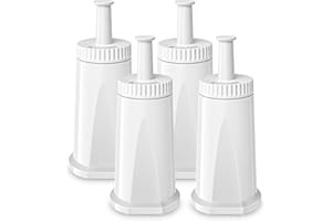CAEHOMLY Filtro de agua de repuesto para cafeteras automáticas Sage, 4 piezas para Sage Barista Express Pro, filtros para SES810/SES880/SES920/SES980/SES990/SES875/SES008/BES008
