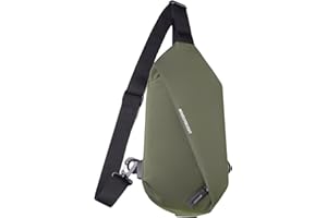FANDARE Ultraleggero Zaino Monospalla Zaino Spalla Business Borsa a tracolla con USB Uomo Donna Sling Bag Borsello a tracolla per Trekking Ciclismo Viaggio Sports Impermeabile Poliestere