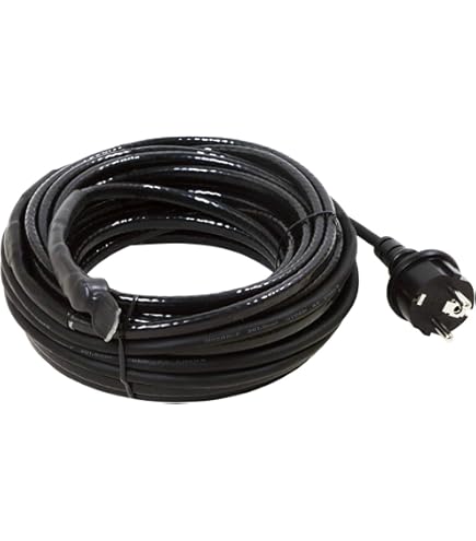 Cavo Riscaldante Antigelo Autoregolante Plutohiker 6m - Per Tubi Acqua, Grondaie, Piante, 25W/m - Foto 9