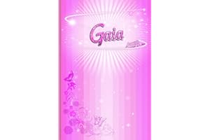 Gaia: Taccuino Personalizzato con nome Gaia - Quaderno a Righe Personalizzato per Ragazza o Donna di nome Gaia