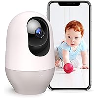 Nooie Babyphone mit Kamera, Haustier WLAN IP Überwachungskamera innen 1080P Kamera, Bewegungs- und Geräuscherkennung…