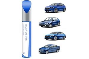 PARTS4EV 8X8X/ F5W Race Blau Metallic Lackstift Kompatibel mit Skoda Exakte Übereinstimmung für Chips und Kratzer