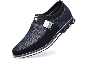 UIKGITP Uomo Casual Moda Mocassini Scarpe Comfort Scarpe da Passeggio Scarpe da Guida Scarpe in Pelle di Lusso per Uomo d'Affari Lavoro Ufficio Abito Ufficio Sneakers Esterno