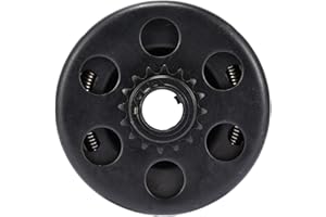 Carkio Go Kart Centrifugal Clutch 3/4 inch Bore 16 Tooth 16T 6.5HP #219 Chain 2100rpm Replacement for Mini Bike and Go Kart Racing