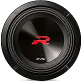 Alpine R2-W10D4 25 cm (10&rdquo;) R-Series DVC Subwoofer, 750W RMS / 2250W Peak, 4+4 Ohm, HAMR Surround, Y&uuml;ksek Performans Bass Hop