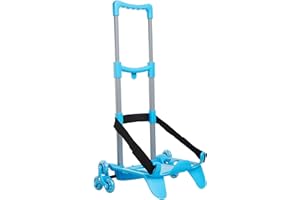 SJ GANG STYLE JAM GANG SJ Gang Be Box3 Ruote, Carrello Trolley Portazaino Blocca Zaino azzurro