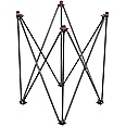 Optimus® All Size Premium Carrom Board Stand-Hydraulic, Foldable, Adjustable, Corrosion Free Steel