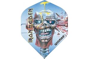 WINMAU Rock Legends Dart Flights - 1 Set Per Pack (Total 3 Dart Flights) Available in Varying Designs