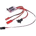 Pwshymi 20A Brushed ESC Electronic Speed Controller Waterproof Motor Speed Controller with Brake for RC Car Boat Truck Hobbies