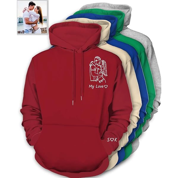 Felpe Di Coppia 'Love Spotify' Personalizzate - Con Codice Canzone, Con Cappuccio O Girocollo, Regalo Per Lui/lei