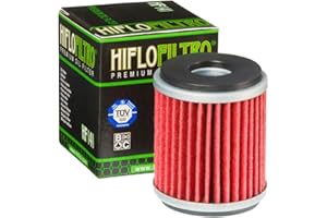 Hiflofiltro Filtro de aceite para Scooter Yamaha 125 Xmax 2006 Ã 2013 HF141 / 5TA-13440-00 A estrenar