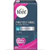 Veet Hassas Ciltler i&ccedil;in Veet Pro Sır Ağda Bandı 20li
