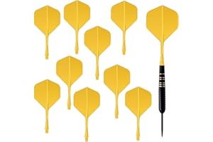 HERZWILD Fléchettes et ailettes en une seule pièce Accessoire de fléchettes